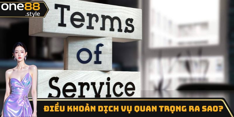 Điều khoản dịch vụ quan trọng ra sao?
