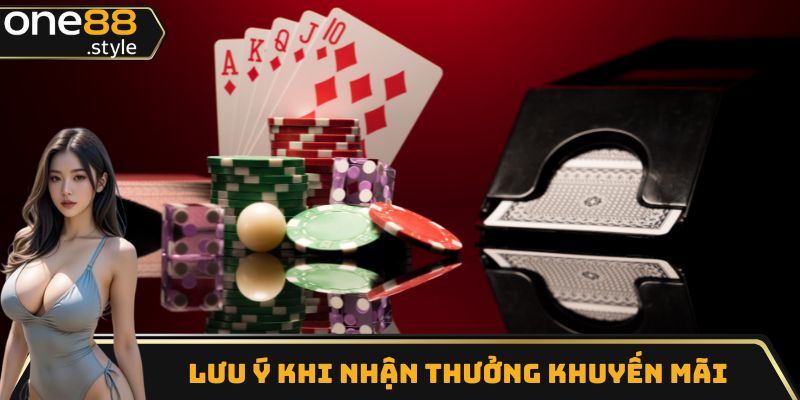 Lưu ý khi tham gia nhận thưởng tại khuyến mãi One88
