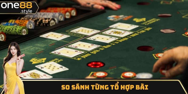 Cách chơi Poker theo hướng so sánh tổ hợp các lá bài