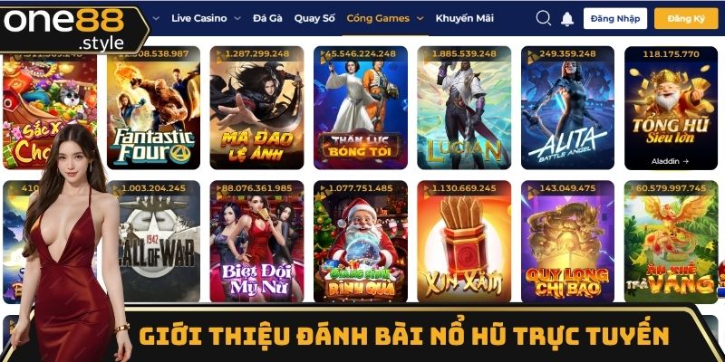 Giới thiệu đánh bài nổ hũ trực tuyến